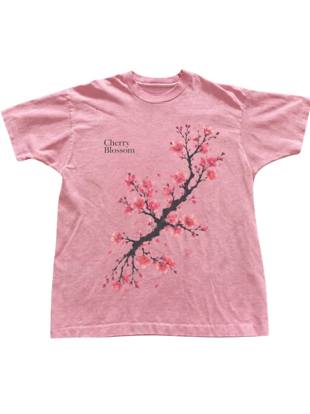 Gildan Cherry Blossom Pink Graphic Tee